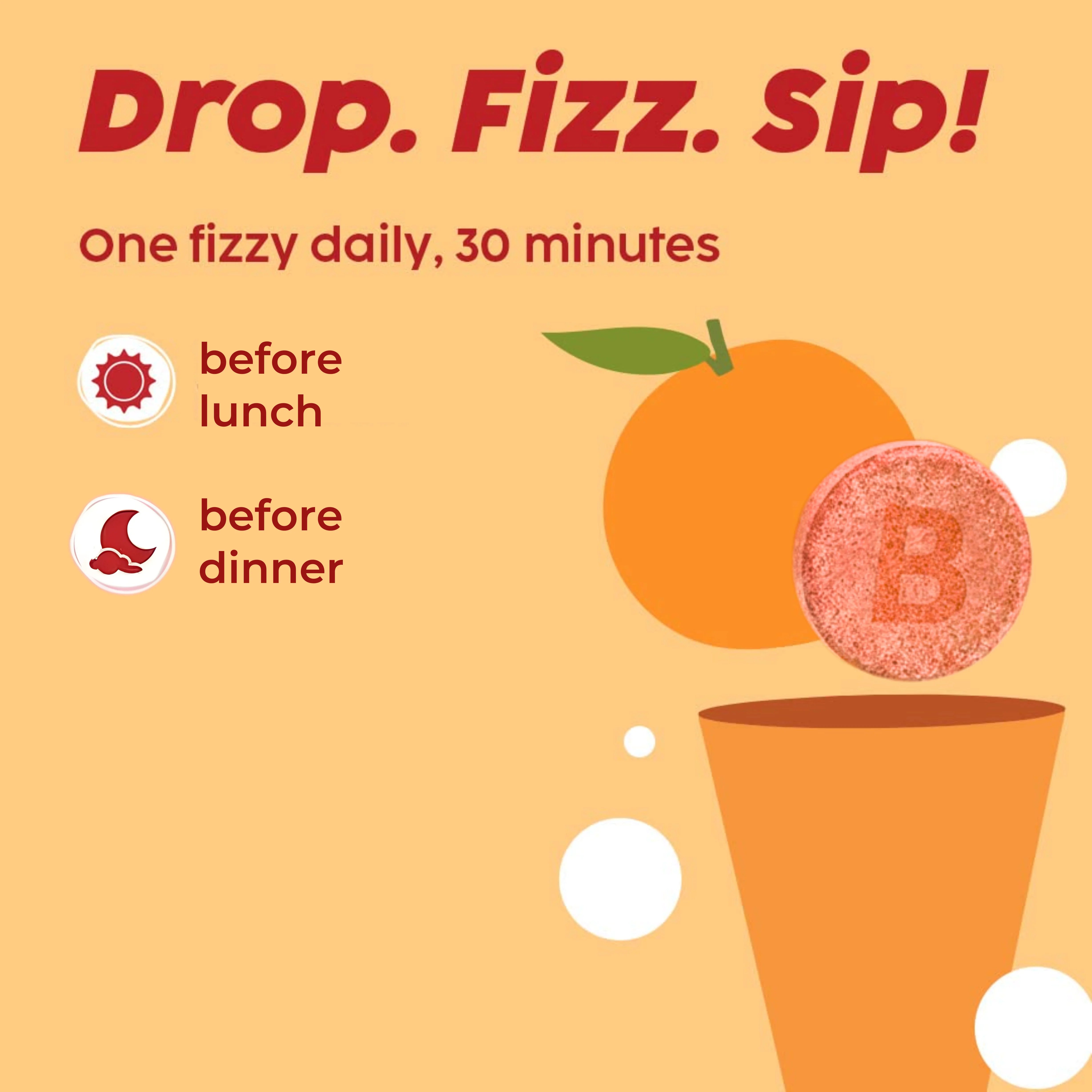 Citra Fizz – Vitamin C Effervescent Tablets | 1000mg Amla Extract| Vitamin C & Zinc