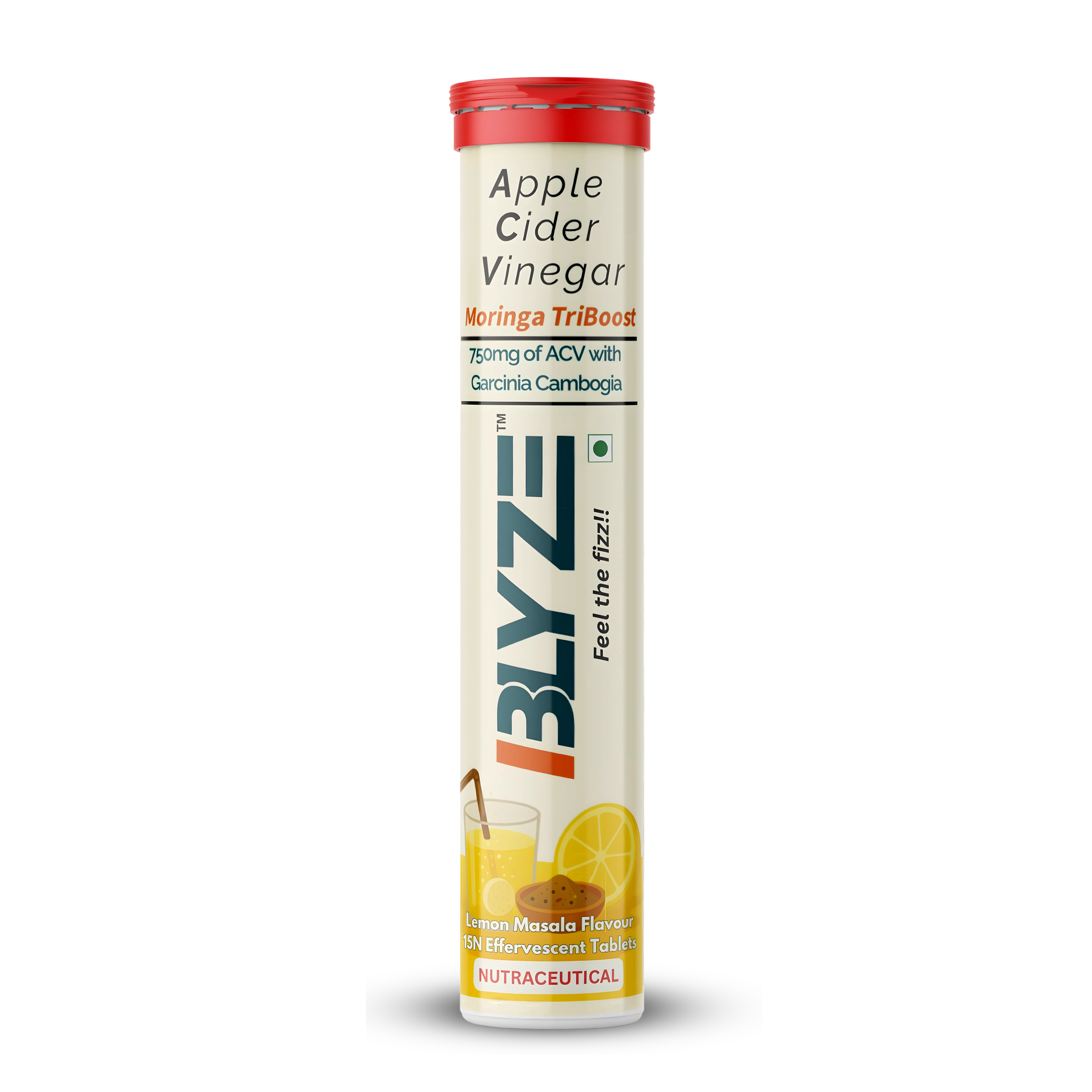 ACV Moringa TriBoost – Apple Cider Vinegar Effervescent Tablets | 750mg ACV | Moringa & Garcinia