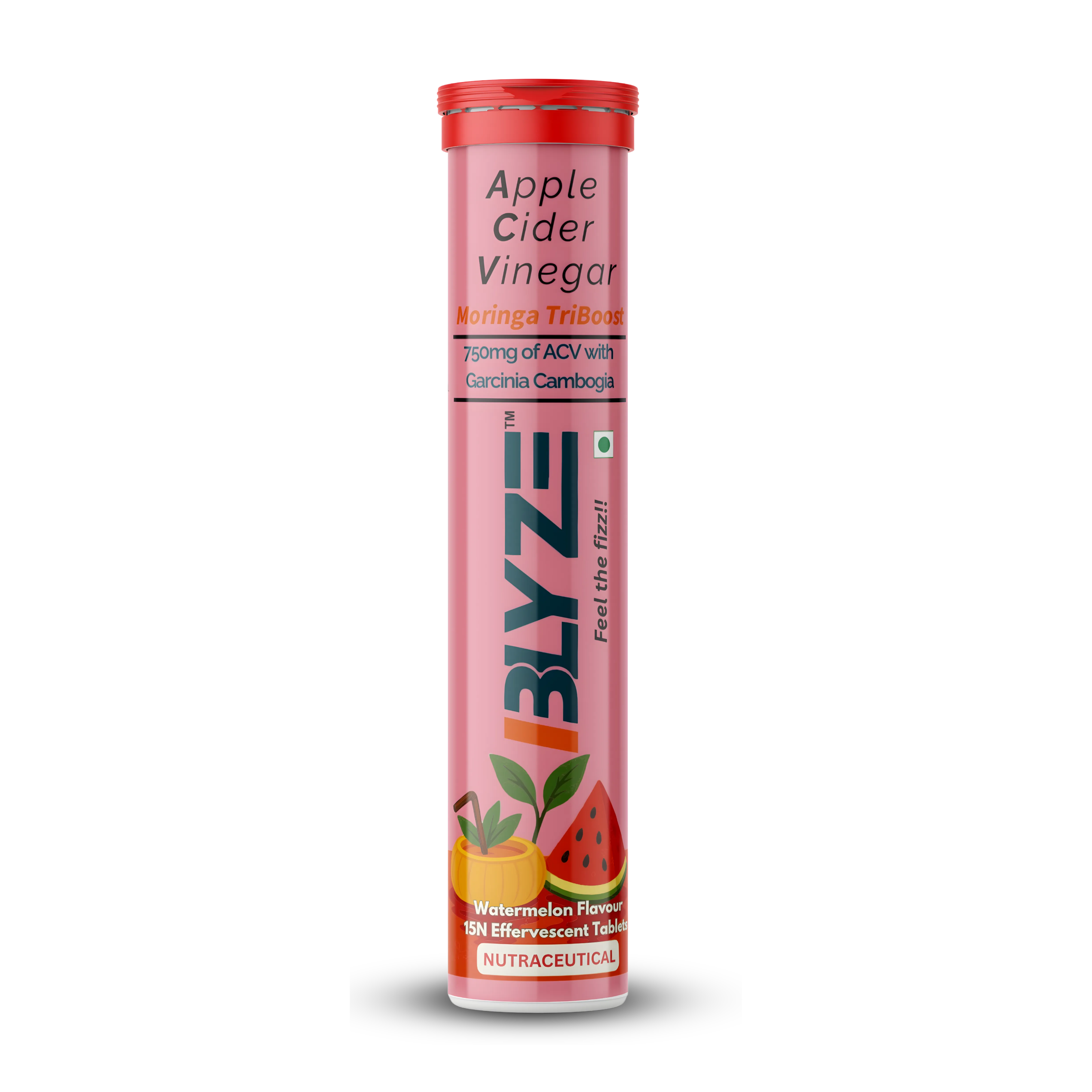 ACV Moringa TriBoost – Apple Cider Vinegar Effervescent Tablets | 750mg ACV | Moringa & Garcinia