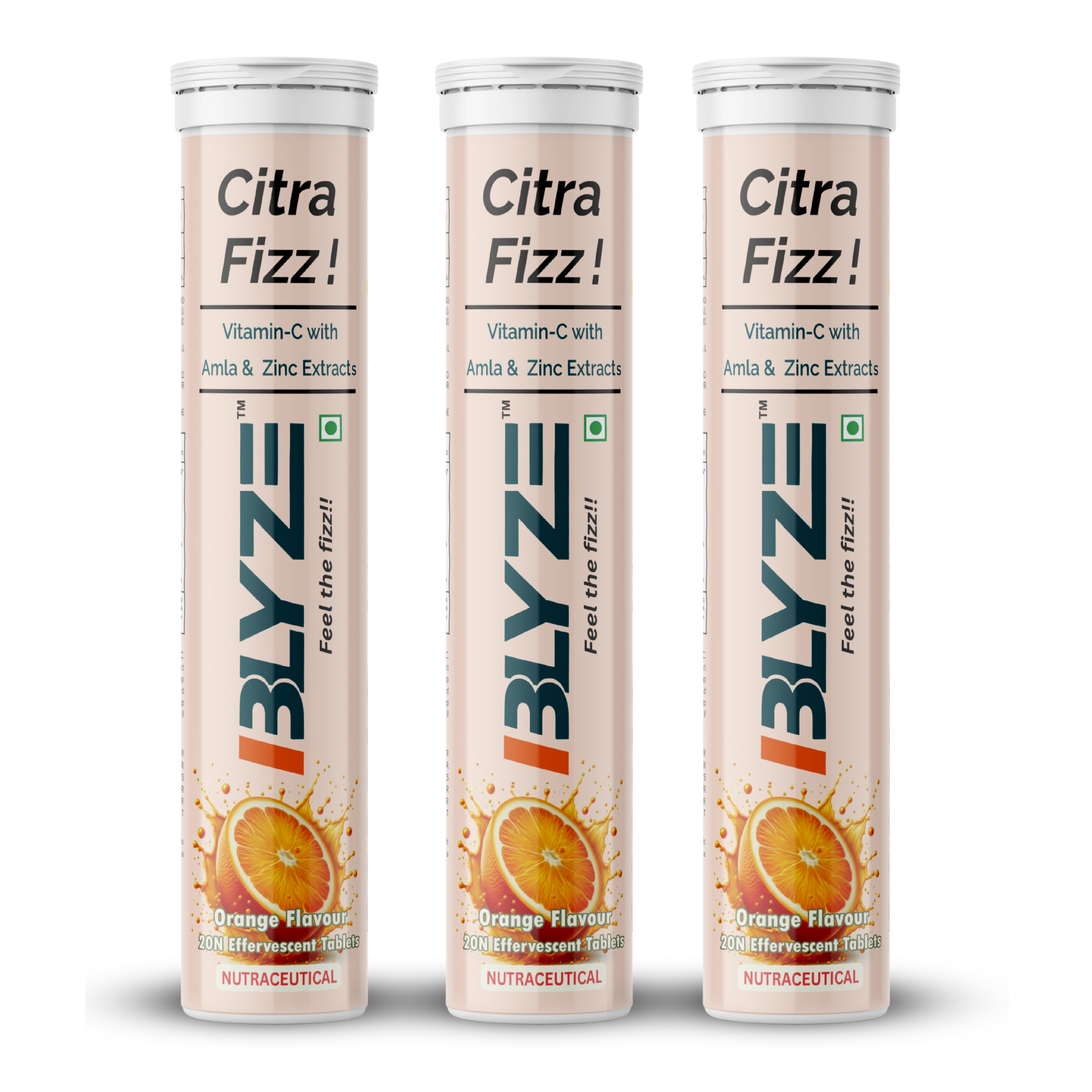 Citra Fizz – Vitamin C Effervescent Tablets | 1000mg Amla Extract| Vitamin C & Zinc