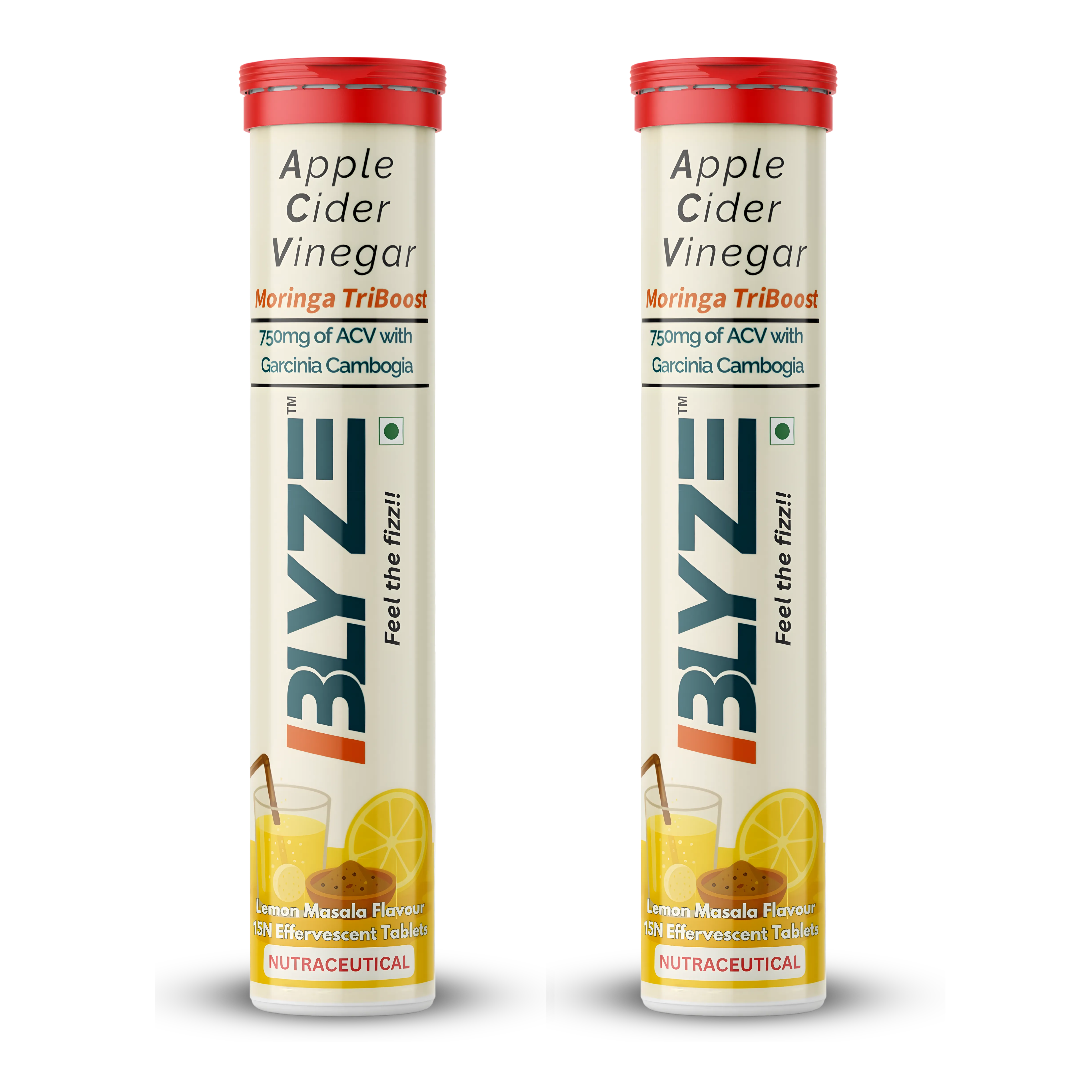 ACV Moringa TriBoost – Apple Cider Vinegar Effervescent Tablets | 750mg ACV | Moringa & Garcinia