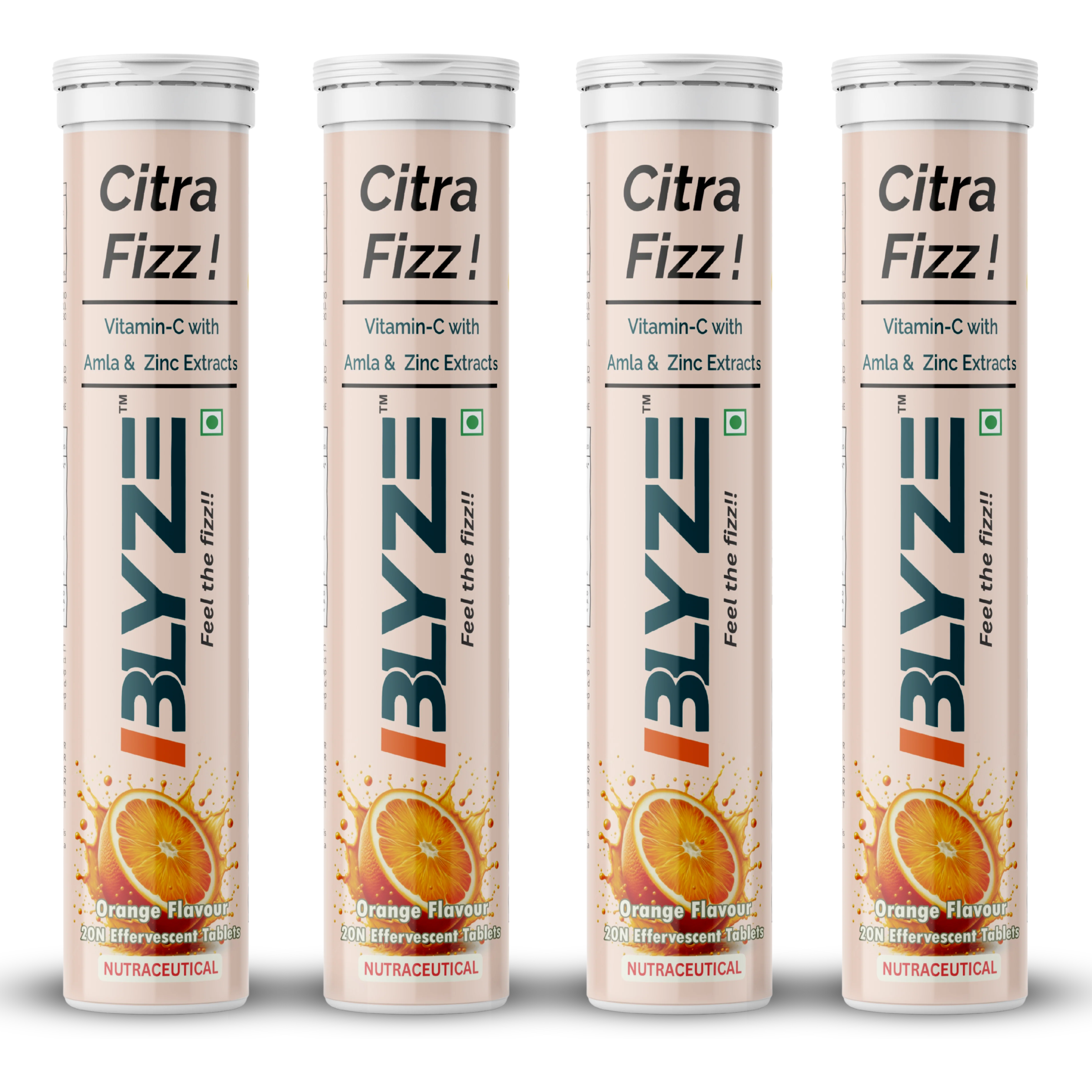 Citra Fizz – Vitamin C Effervescent Tablets | 1000mg Amla Extract| Vitamin C & Zinc