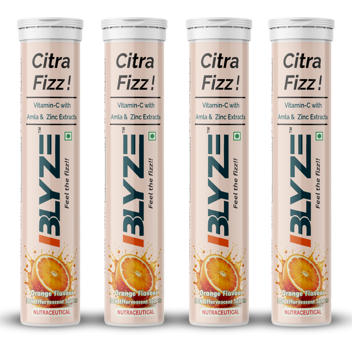 Citra Fizz – Vitamin C Effervescent Tablets | 1000mg Amla Extract| Vitamin C & Zinc